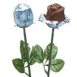 Belgian Chocolate Baby Blue Roses 20 count