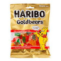 Haribo Gold Bears Peg Bag 5oz/12 count