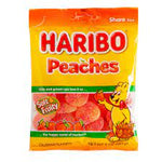 Haribo Peaches Peg Bag 5oz/12 count