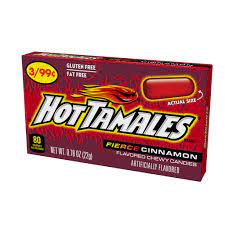 Hot Tamales 3/.$99  24 count