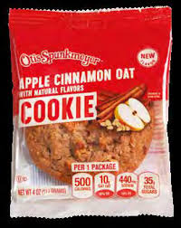 Otis Spunkmeyer Oatmeal Apple Cinnamon Cookie 4oz