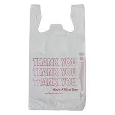 Bag Thank You White 20# 6x9x18 1500 count