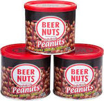 Beer Nut Peanut Can 12oz/12 count