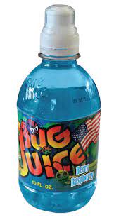 Bug Juice Blue Raspberry 10oz/ 24 count