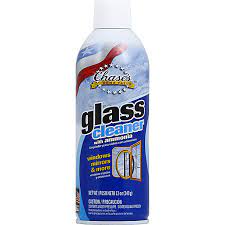 Chase Glass Cleaner with Ammonia 20oz/12 count