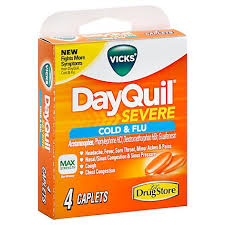 DayQuil Severe Cold & Flu 4caps/ 6 count