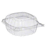 Hinged Containers Clear 6"x6" 300 count