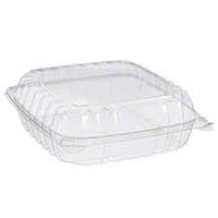 Hinged Containers Clear 8"x8" 200 count
