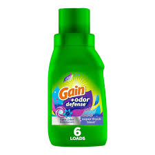Gain Liquid + Odor Defense Super Fresh Blast 10 oz 6 load/12 count