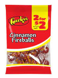 Gurley's Cinnamon Fireballs Peg Bag 2/$2 12 count