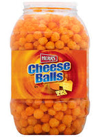 Herrs Cheese Balls Barrels 6/17oz