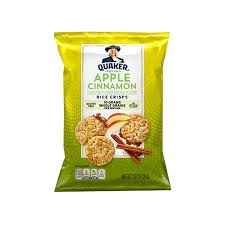 Quaker Rice Crisp Apple Cinnamon 60/.91 oz