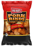 Herrs Pork Rinds Hot 24/1.5oz
