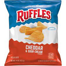 FL Ruffles Cheddar & Sour Cream 1.5oz/64 count