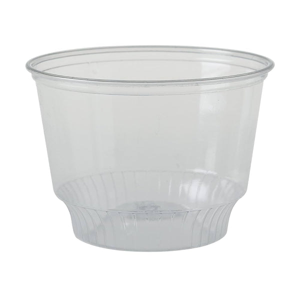 Sundae Dish Clear Plastic 8oz 20/50 count