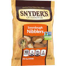 Snyders Sourdough Nibblers Pretzel 1.5oz/60 count