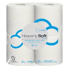 Bath Tissue Sofidel Heavenly Soft 2ply 176 sheet 4pk/ 6 count **Panda Replacement**