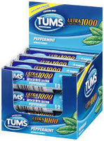 Tums Ultra Peppermint Roll 12 count