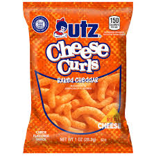 UTZ Baked Cheese Curl 1oz/60 count