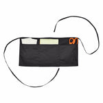 Waist Apron Black Spun 3 Pocket