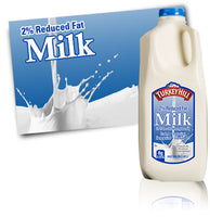 Milk 2% Reduced Fat 1/2 gallon (9 count $2.64/unit)