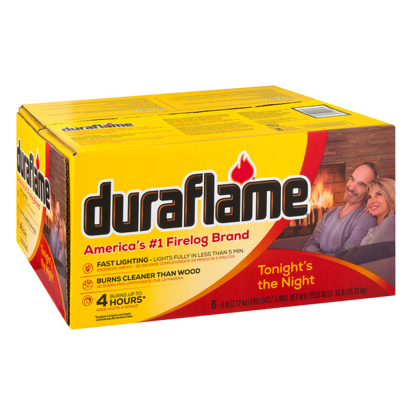 Duraflame 6lb Firelog 6 pack