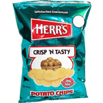 Herr's Plain Potato Chips 1oz/ 42 count