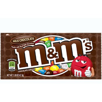 M & M Milk Chocolate 1.69oz/ 36 count