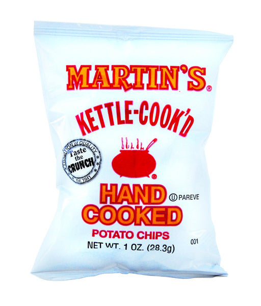 Martin's Kettle Cooked Potato Chips 1oz/ 30 count
