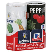 Morton Salt & Pepper Shakers