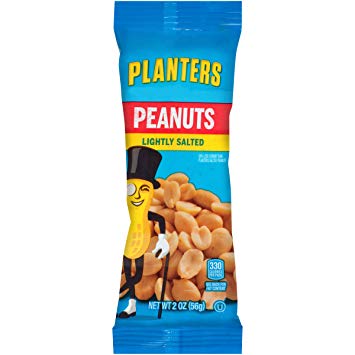 Planters Lightly Salted Peanuts 2oz/ 144 count