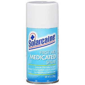 Solarcaine Medicated First Air Spray 4.5oz