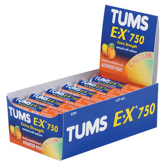 Tums Assorted Fruit Roll 12 count