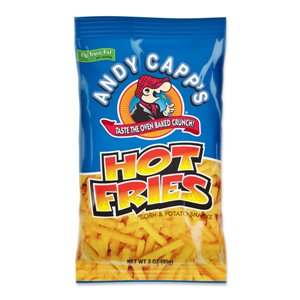 Andy Capp Hot Fries 3oz/ 12 count
