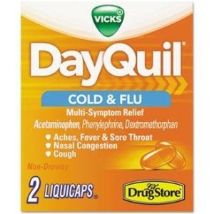 DayQuil cold & flu 4caps/ 6 count