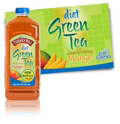 Diet Green Tea With Mango 1/2 Gallon (9 count $2.02/unit)