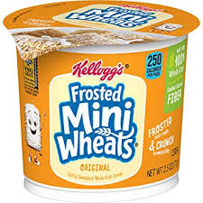 Kelloggs Frosted Mini Wheats cups 2.5oz/ 6 count