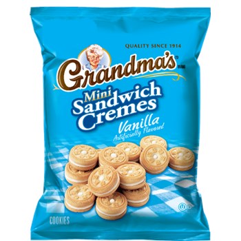 Grandmas Vanilla Mini Cookies 2.12oz/ 60 count