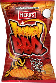 Herr's Honey BBQ Chips 1oz/ 42 count