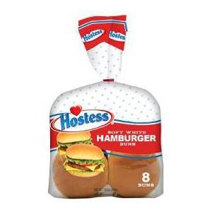 Hostess Hamburger Rolls 8pk/4 count