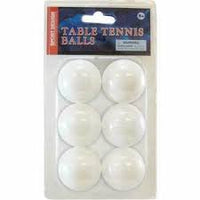 Ping Pong Balls 6pk