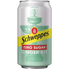 Schweppes Ginger Ale Zero 24/12oz