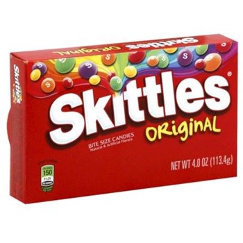 Skittles Original Bite Size Candies - 3.5-oz. Theater Box
