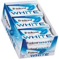 Trident White Peppermint 9 count