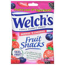 Welch's Berries & Cherries 5oz/12 count