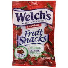 Welch's Strawberry Fruit Snacks 5oz/12 count