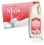 Milk Homogenized 3.25% 1/2 gallon (9 count $2.88/unit)